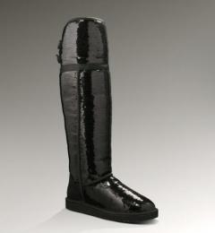 UGG Over the Knee Bailey Button Sparklesブーツ