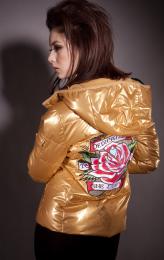 Ed Hardy Skull n' Rose Down Feather Jacket GL