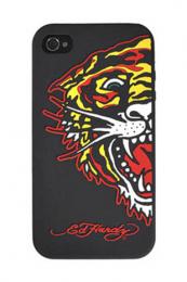 Ed Hardy iphone4 GEL CASE TIGER BK