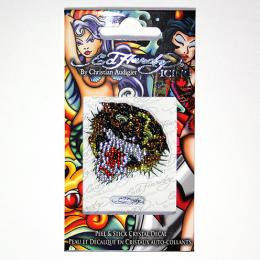 Ed Hardy Crystal Mini Decal Tiger