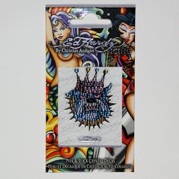 Ed Hardy Crystal Mini Decal King Dog
