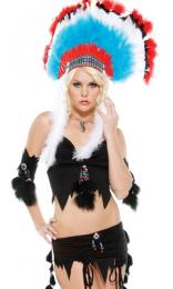 Forplay Native American Indian Girl Costume BK