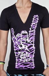 Party Rock Clothing Party Rock Horns Tee BK