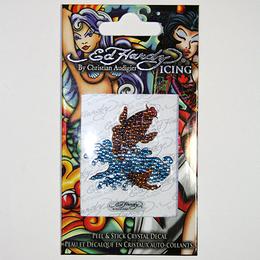 Ed Hardy Crystal Mini Decal KOI